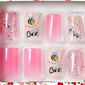 KISS Bee Mine “Crush” Valentine’s Voguish Fantasy Gel Nail Kit